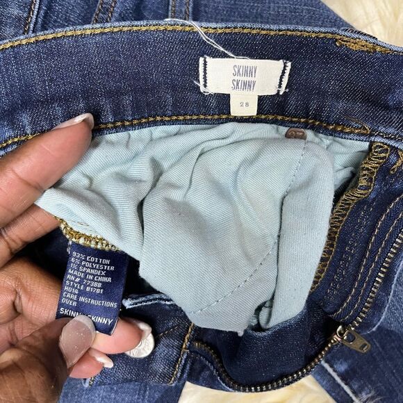 Madewell skinny skinny denim jeans sz 28 - Picture 3 of 7